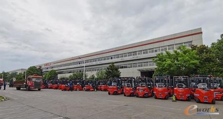 參觀安徽合力工廠 數字化轉型驅動產業升級